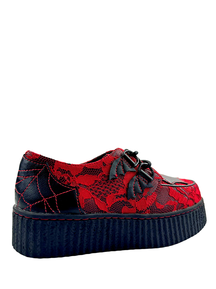 KRYPT LACE - BLACK/RED