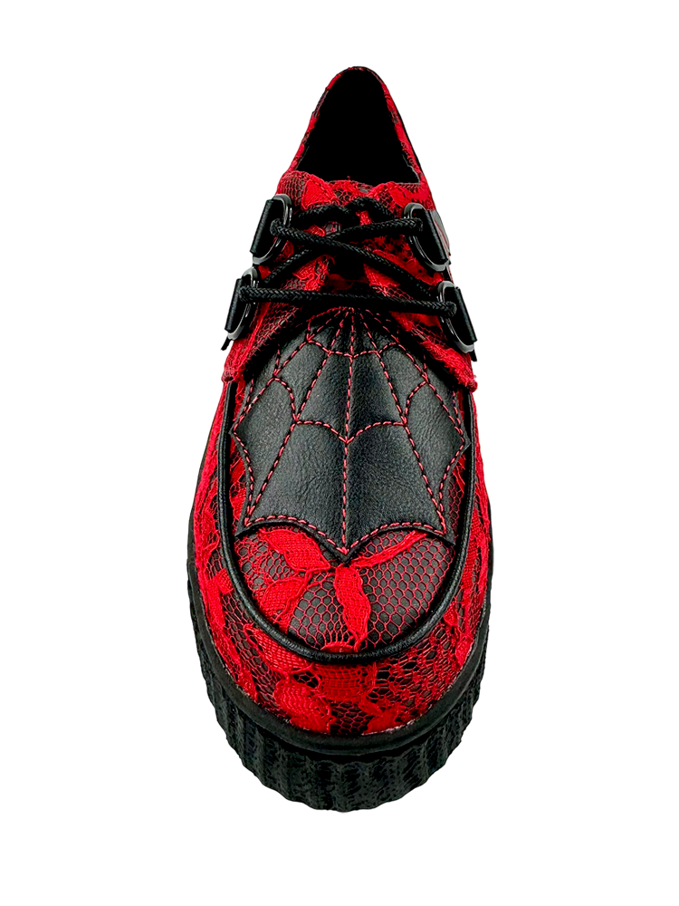 KRYPT LACE - BLACK/RED