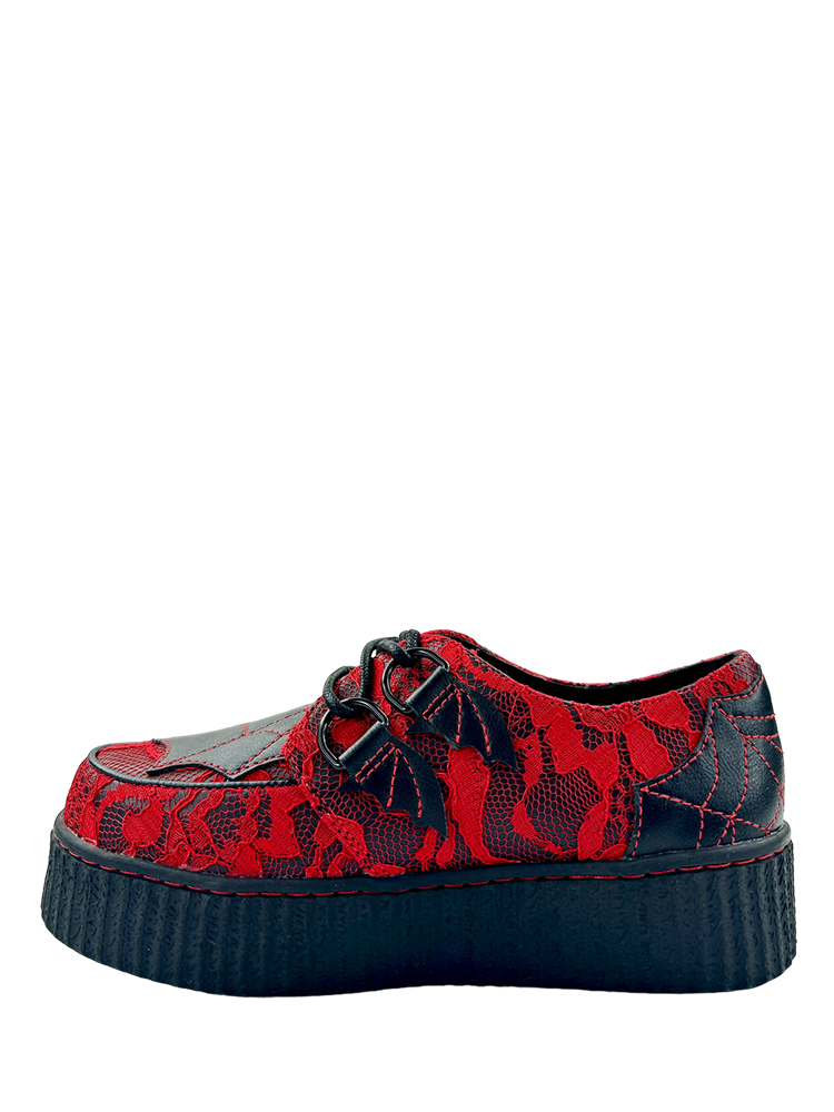KRYPT LACE - BLACK/RED