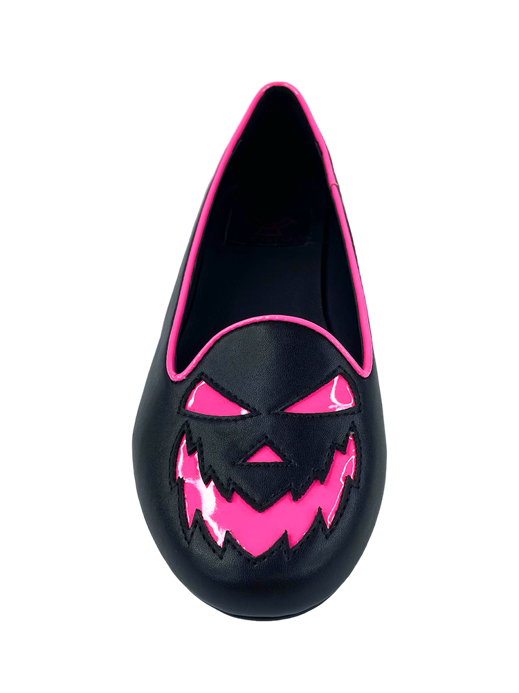 Lydia Scary Jack Black/Hot Pink