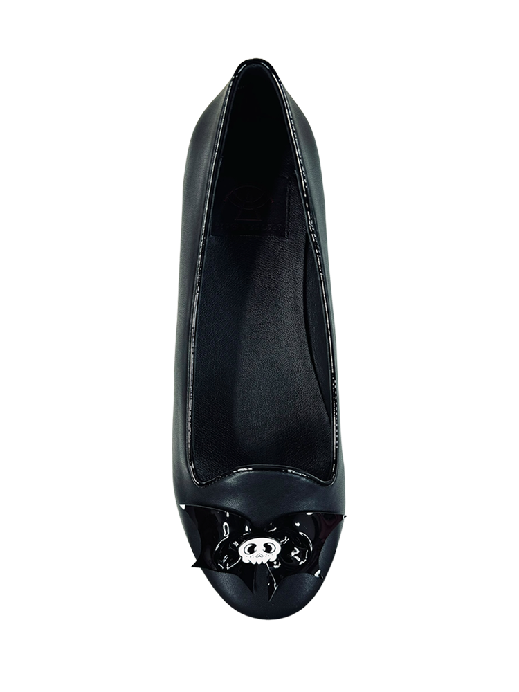 LYDIA SKULL BAT - BLACK