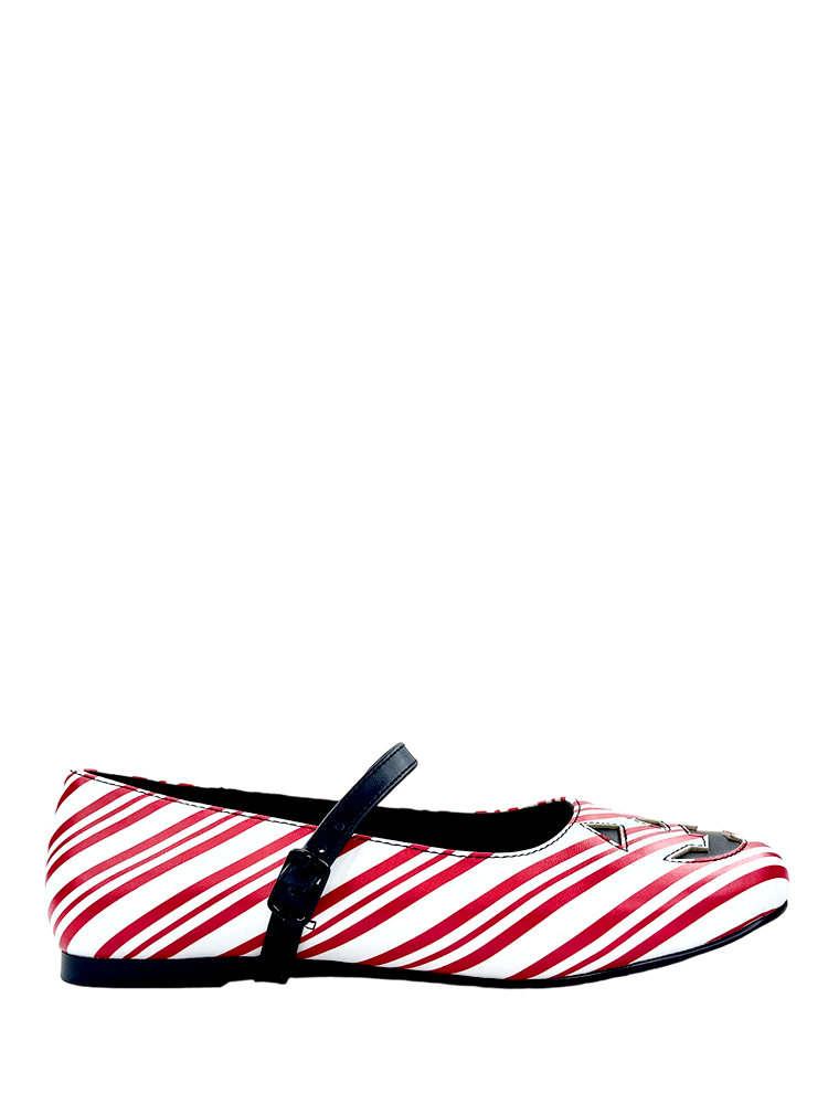 MARY JANE JACK - CANDY CANE PRINT
