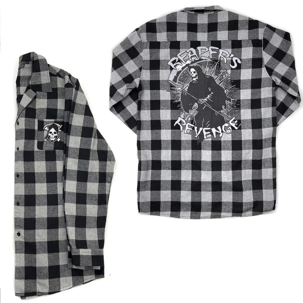 REAPERS REVENGE GREY FLANNEL