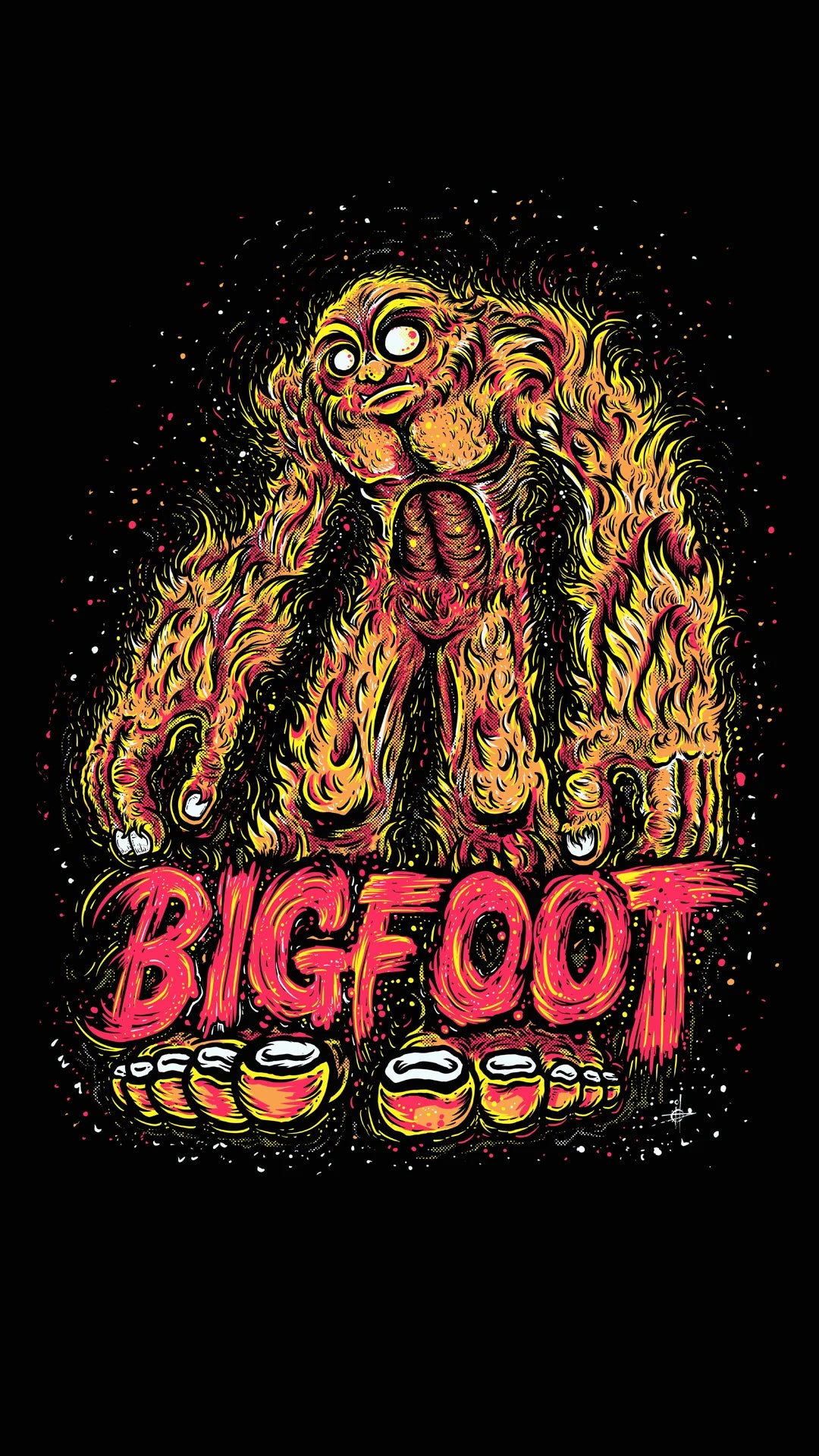 NEON BIGFOOT TEE