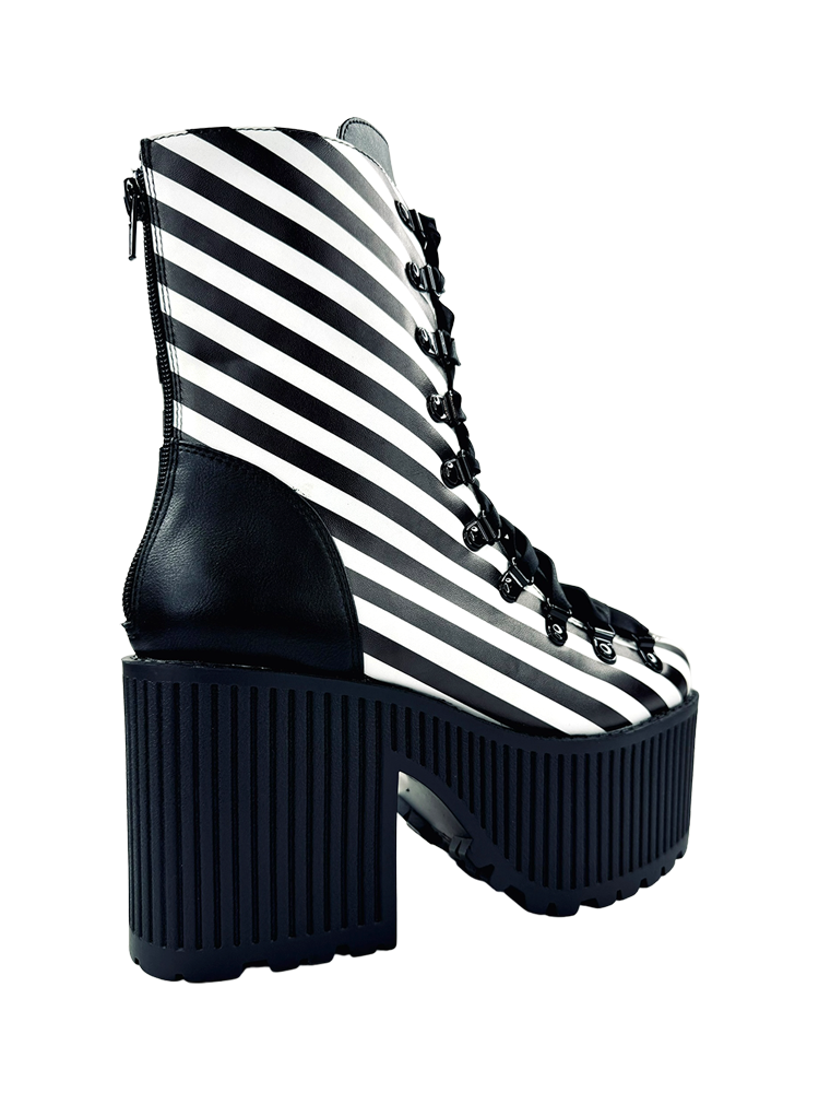 PANDORA STRIPE - BLACK/WHITE