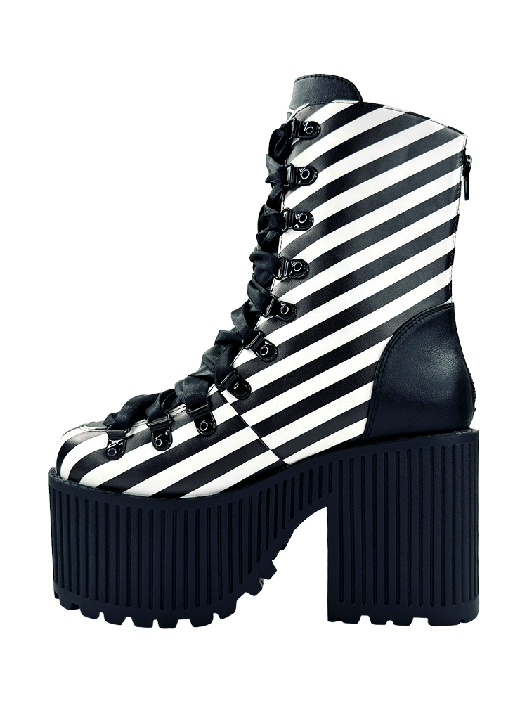 PANDORA STRIPE - BLACK/WHITE