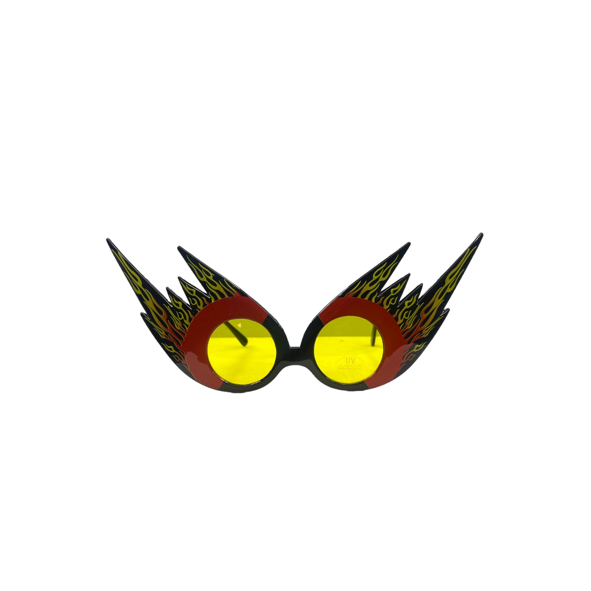 FLAME AND FIRE 80s SUNGLASSES