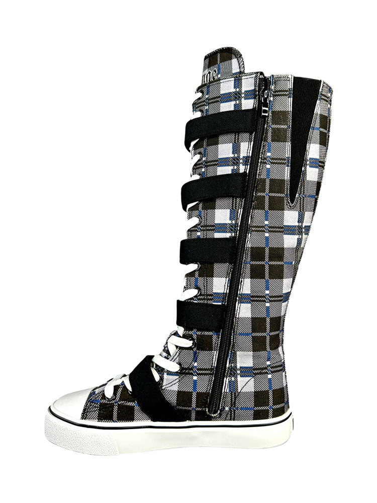 RAWR XD HEARTS - BLACK PLAID
