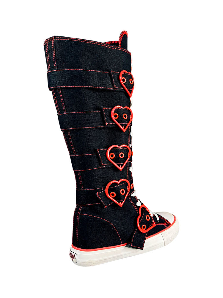 RAWR XD HEARTS - BLACK/RED