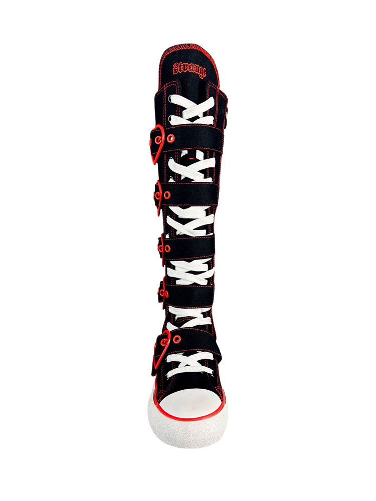 RAWR XD HEARTS - BLACK/RED