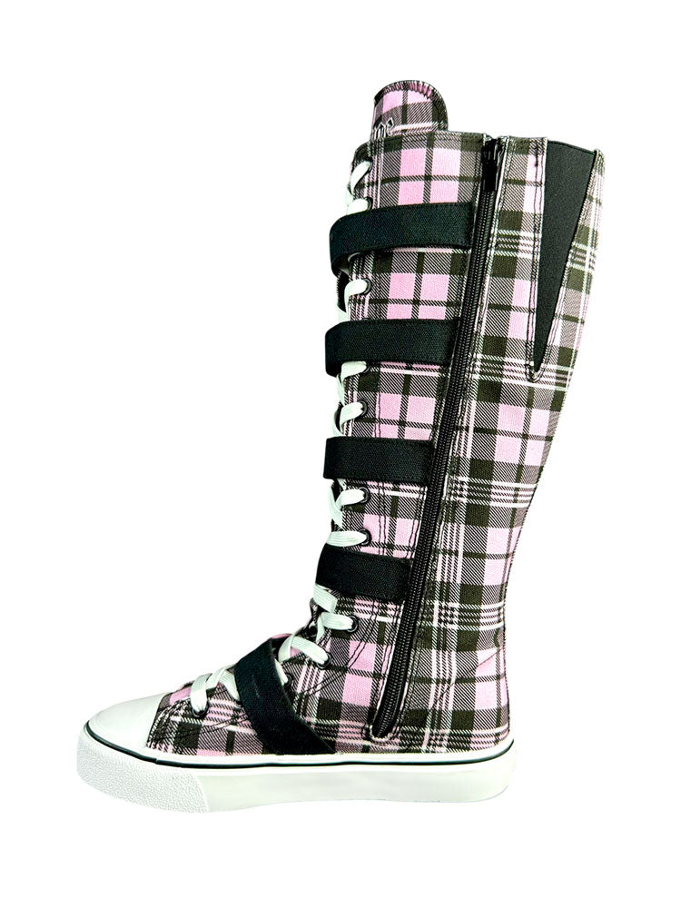 RAWR XD HEARTS - PINK PLAID