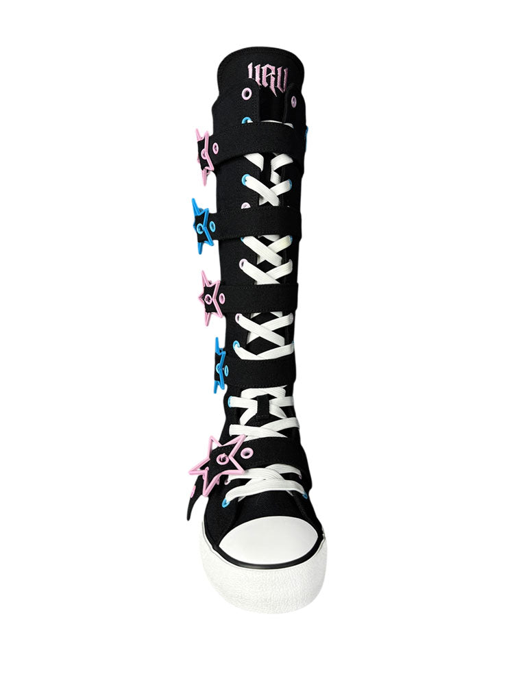RAWR XD STARS - BLACK/PINK/BLUE