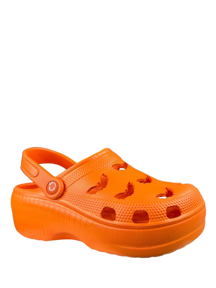 Neon orange crocs hotsell