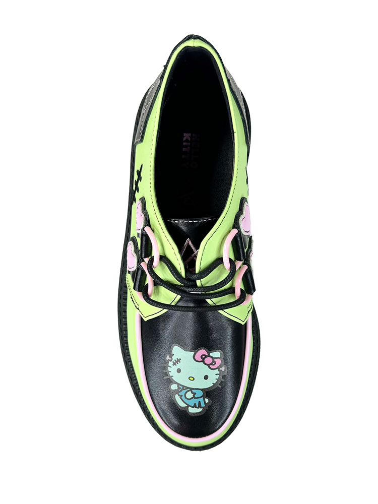 SUPER KREEP FRANKENSTEIN HELLO KITTY - GREEN/BLACK