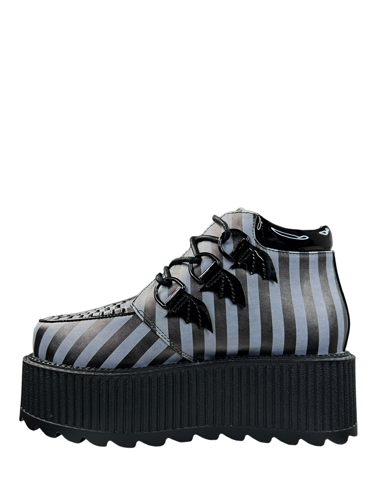 SUPER KREEP HI STRIPE - BLACK/GREY
