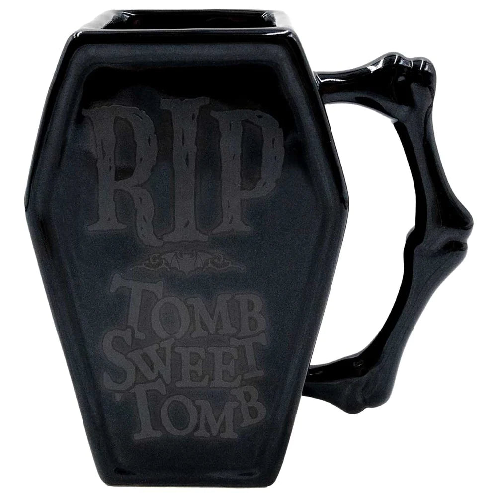 RIP TOMB SWEET TOMB COFFIN MUG