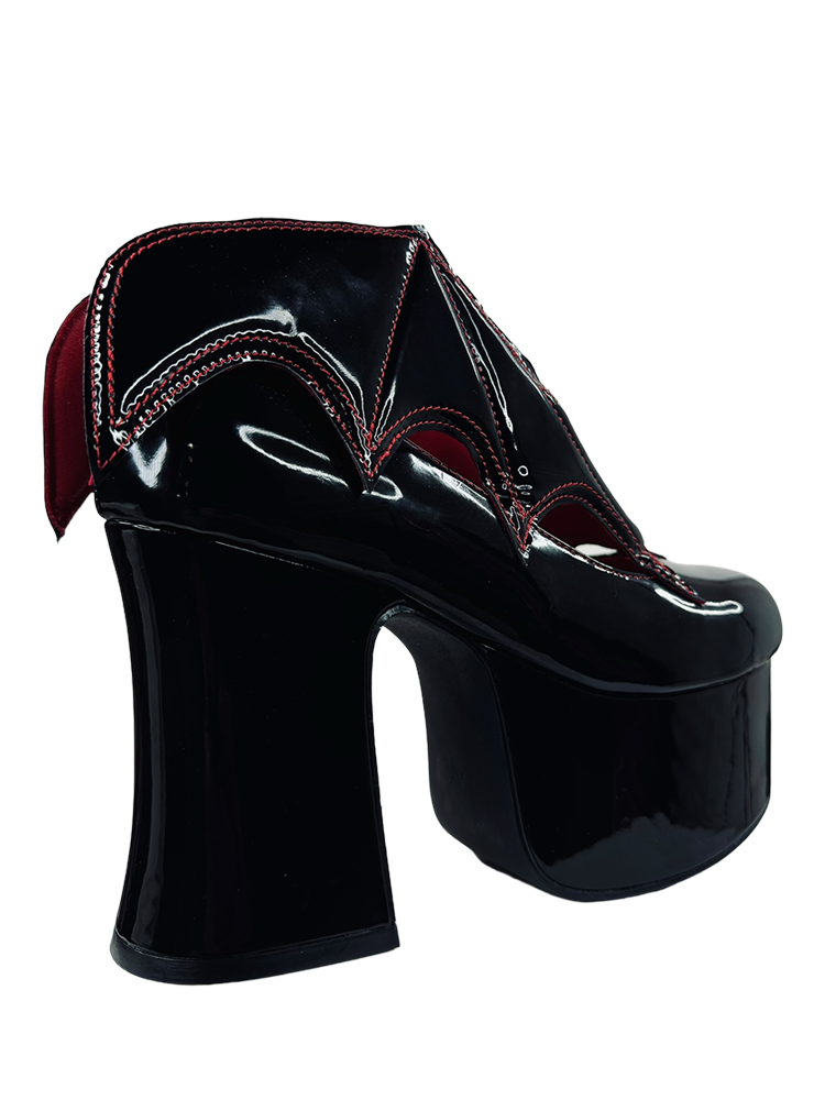 VAMPIRA - BLACK/RED PATENT