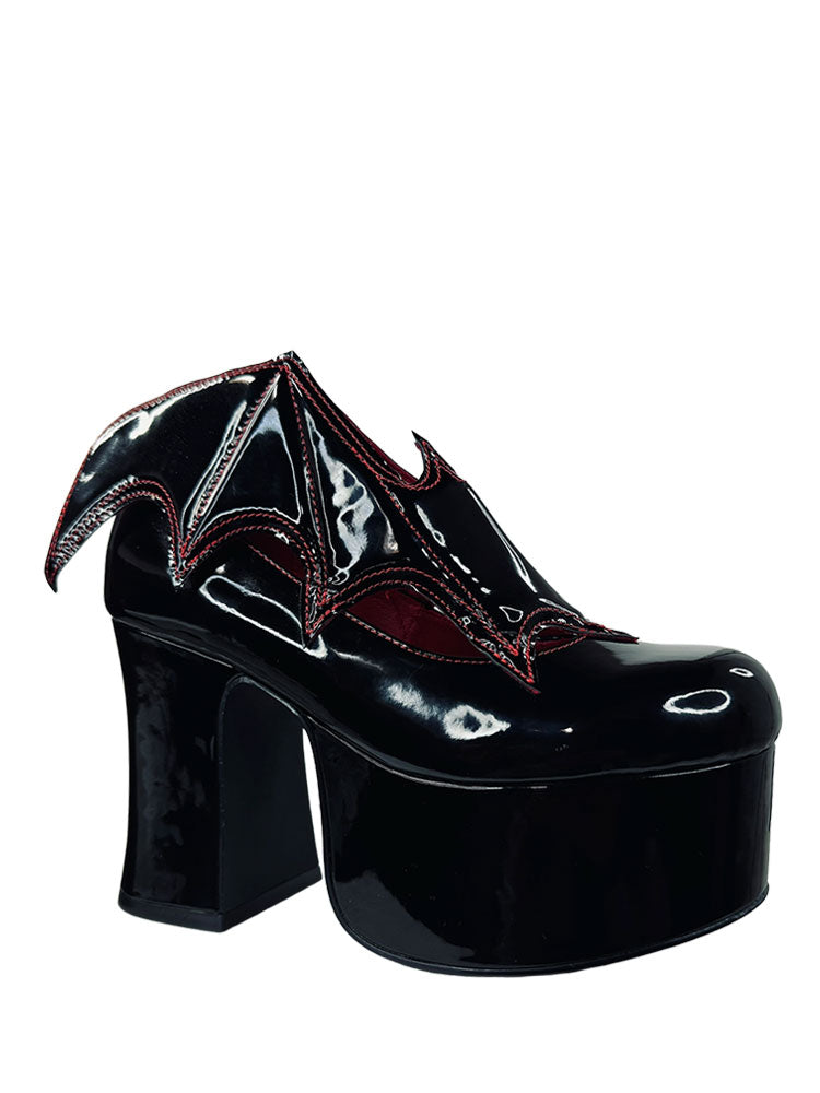 VAMPIRA - BLACK/RED PATENT