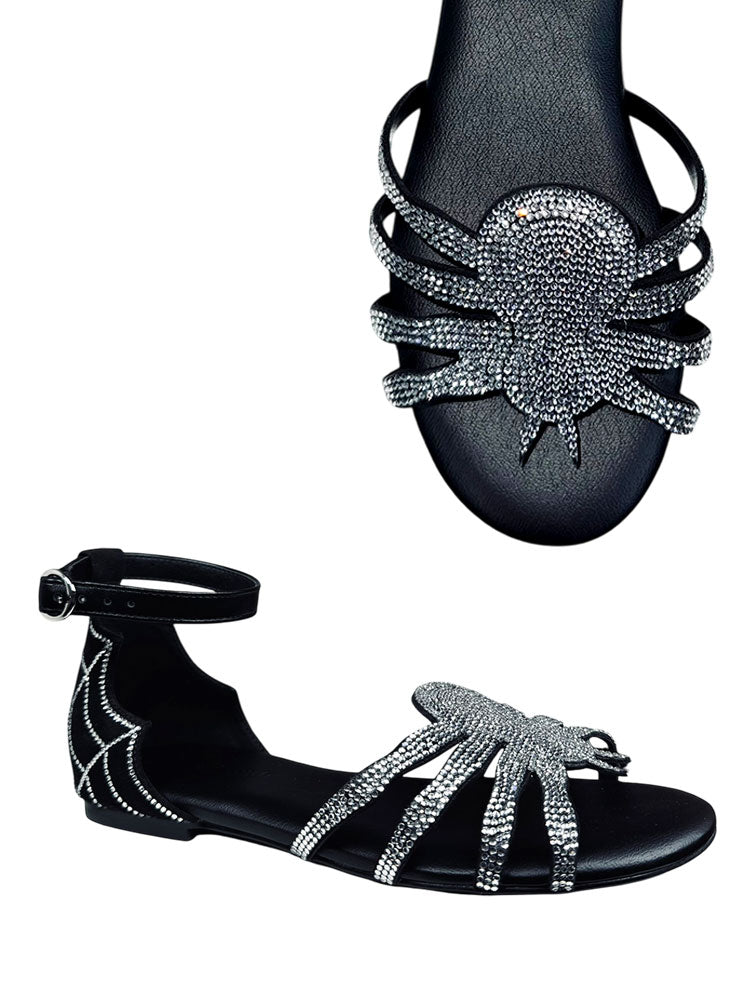 VENOM - BLACK/WHITE RHINESTONE