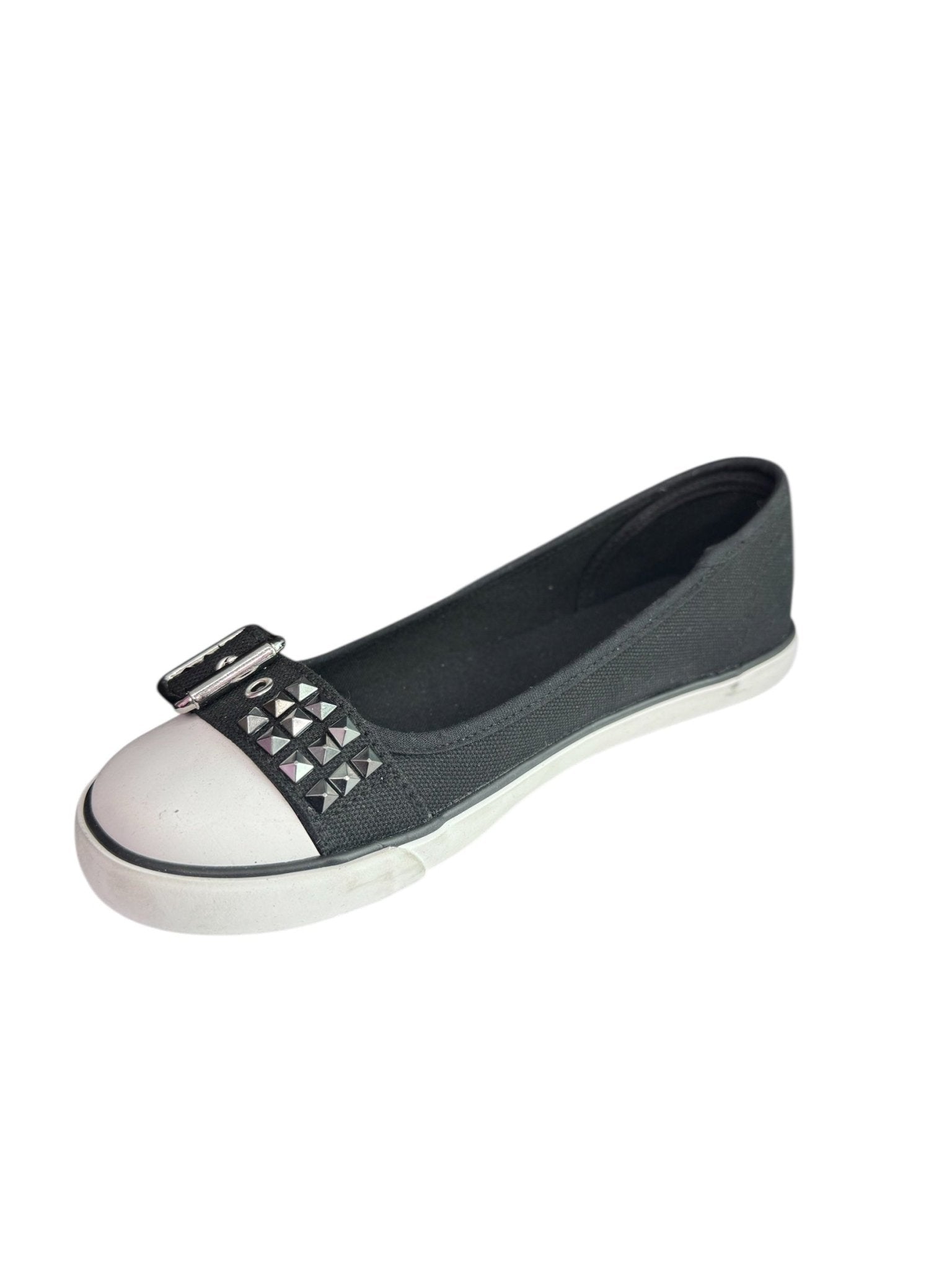 Chloe Stud - Black/Silver