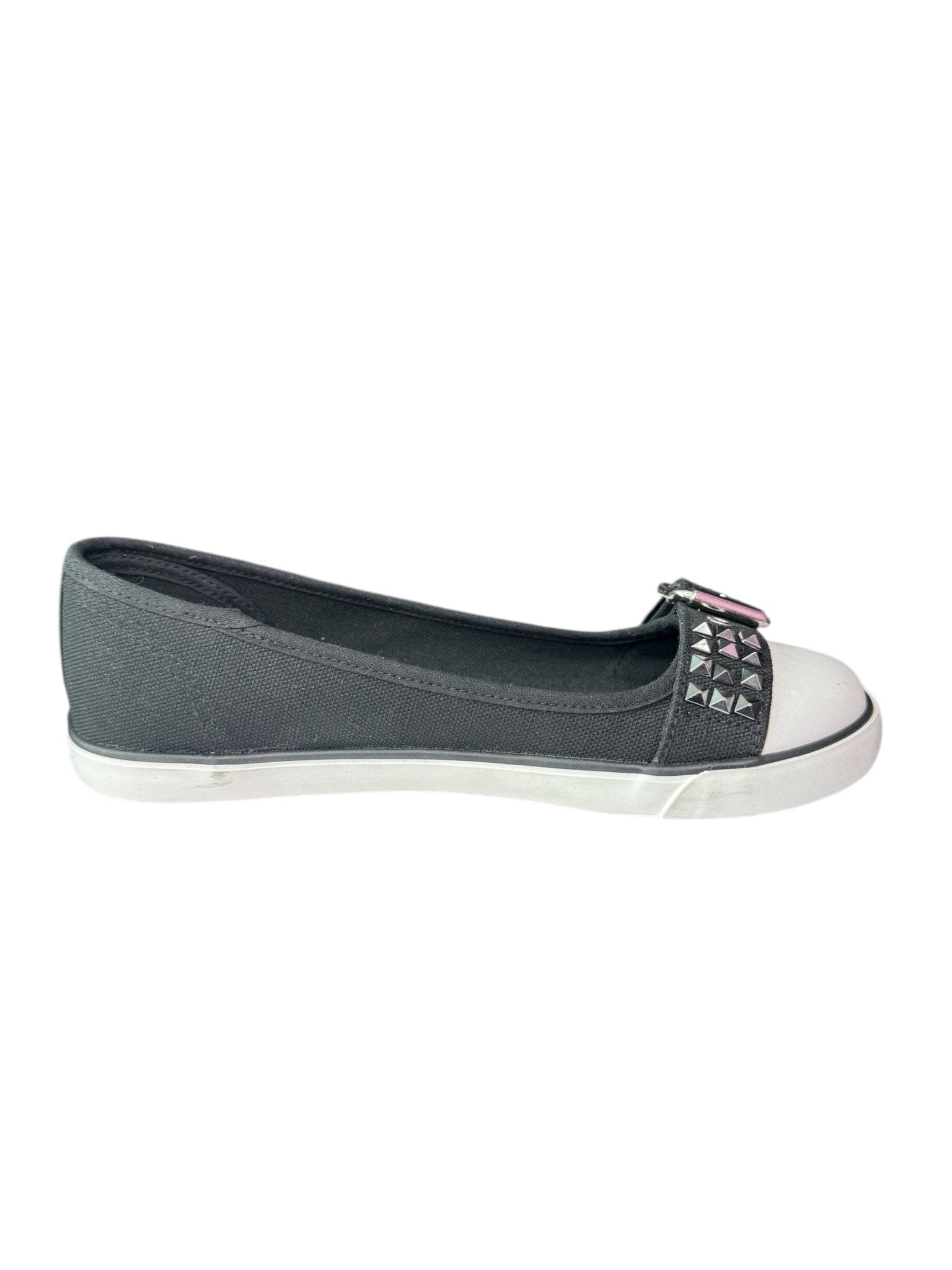 Chloe Stud - Black/Silver