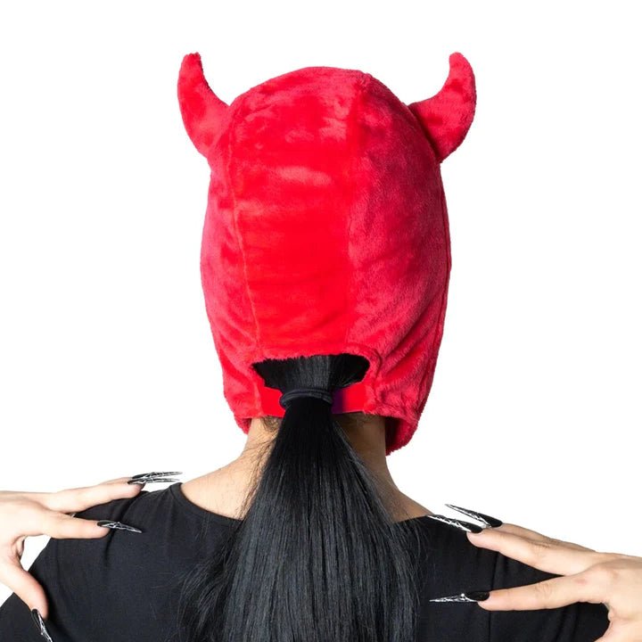 DEVIL RED HORROR HOOD