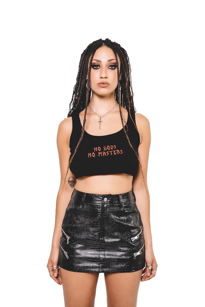 HEX SKIRT - BLACK
