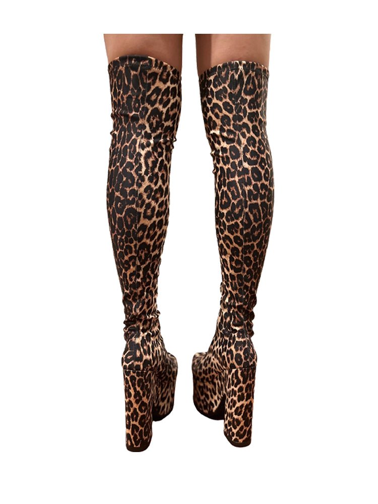 LABYRINTH LEOPARD - BLACK/TAN