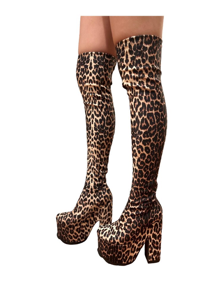 LABYRINTH LEOPARD - BLACK/TAN