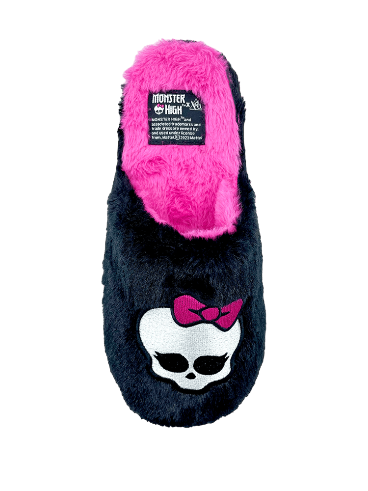 MONSTER HIGH SKULLETTE SLIPPER - BLACK