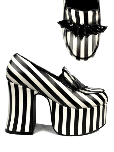 Banshee Heel Striped — strangecvlt