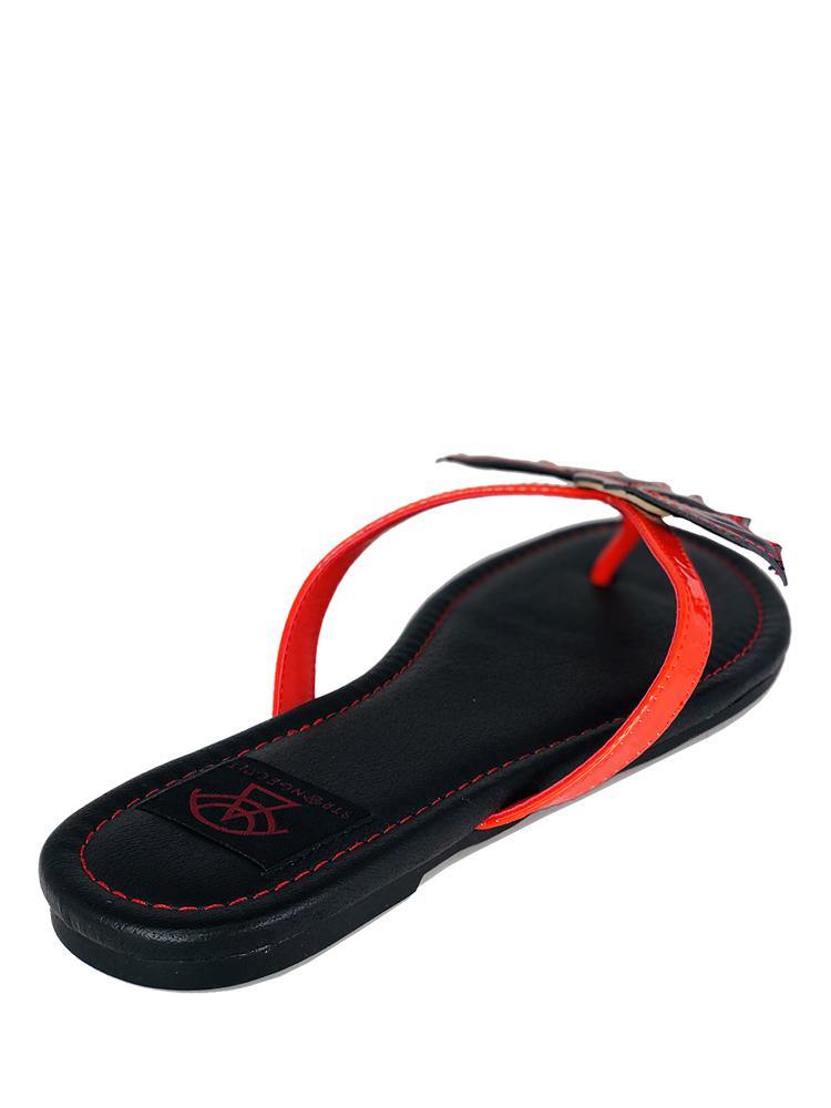 Betty Bat Sandal Red/black — strangecvlt