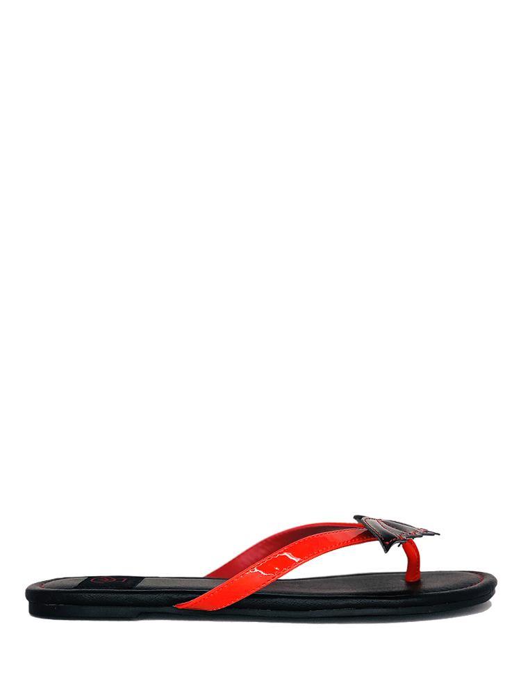 Betty Bat Sandal Red/black — strangecvlt