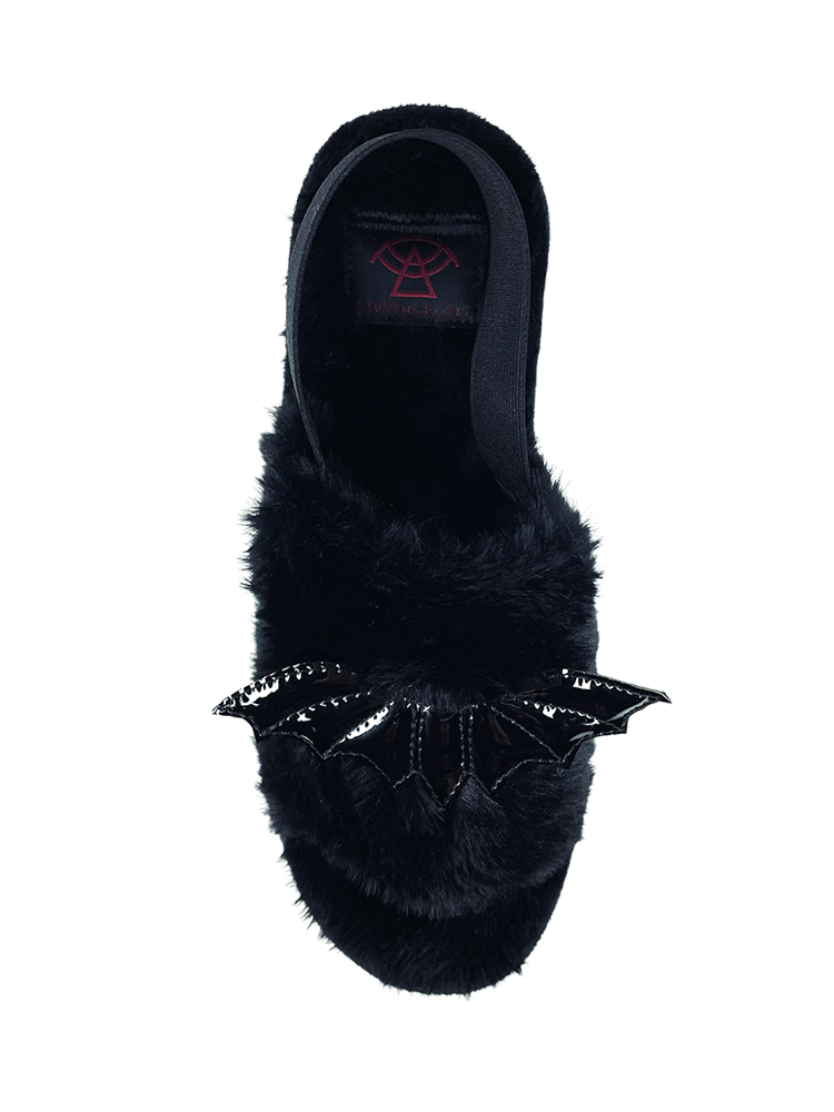 LILLY BAT BLACK FUZZY