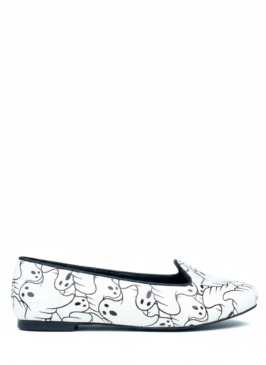 LYDIA FLAT ALL OVER GHOST PRINT