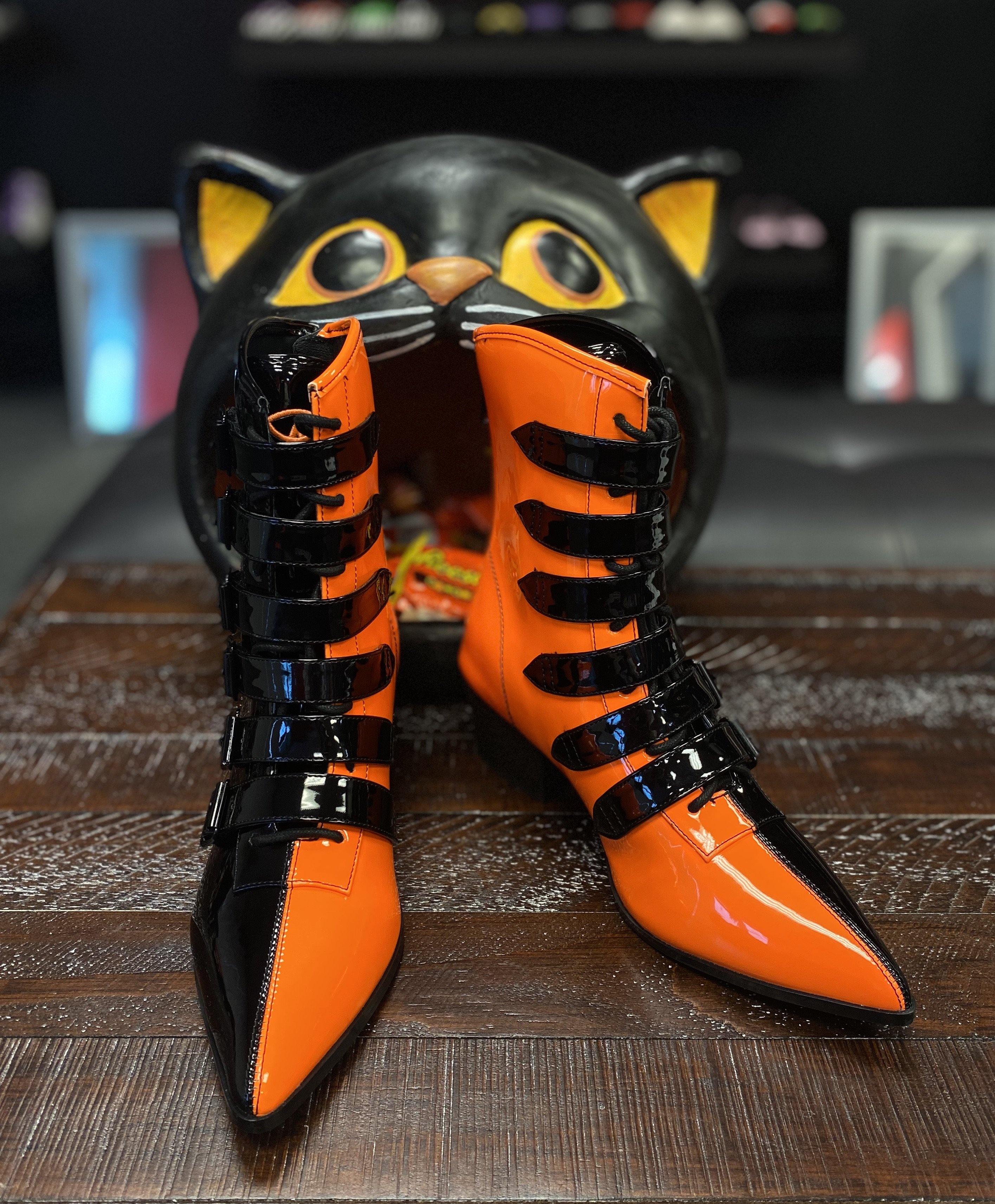 Coven Vamp black/orange split — strangecvlt